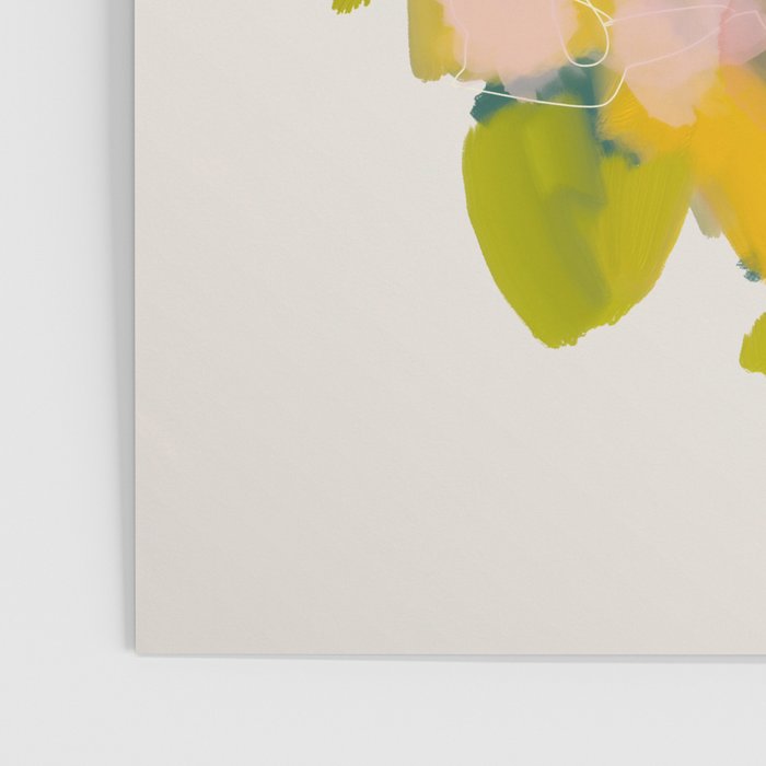 floral abstract spring bouquet Poster Gallery Image 3