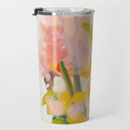 floral abstract spring bouquet Travel Mug Gallery Image 3