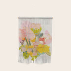 floral abstract spring bouquet Wall Hanging Gallery Image 1