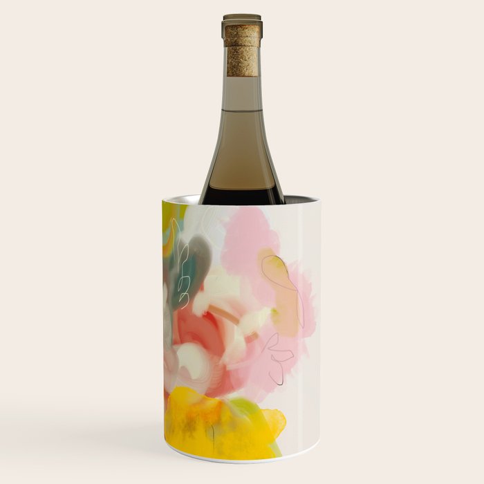 floral abstract spring bouquet Wine Chiller Gallery Image 3