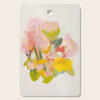 floral abstract spring bouquet Cutting Board Gallery Image 1