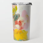 floral abstract spring bouquet Travel Mug Gallery Image 2