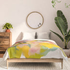floral abstract spring bouquet Comforter Gallery Image 3