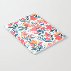 Flourishing Florals - Pink & Teal Notebook Gallery Image 2