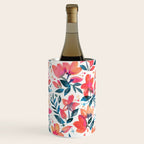 Flourishing Florals - Pink & Teal Wine Chiller Gallery Image 1