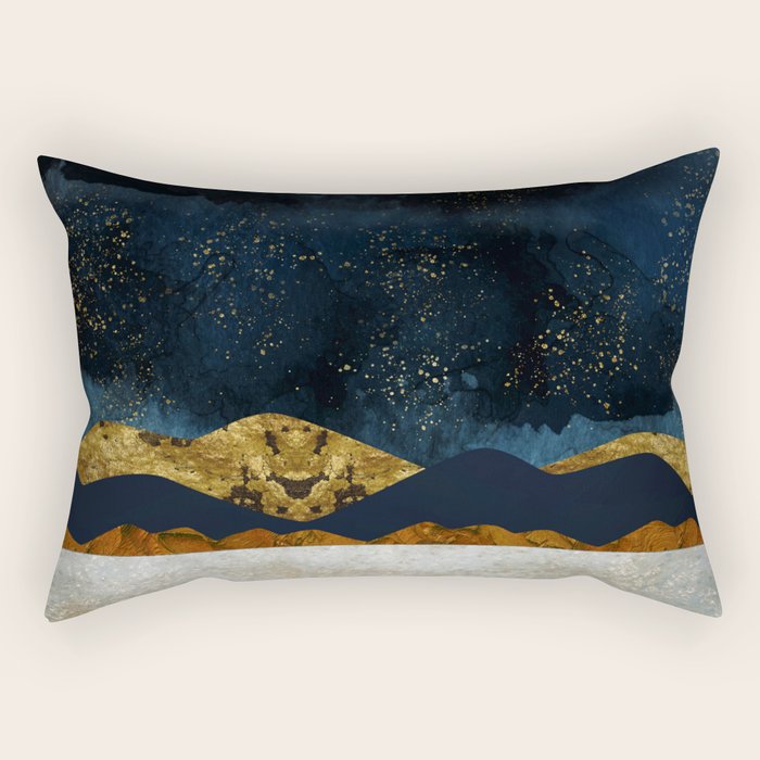 Rain Rectangular Pillow Gallery Image 1