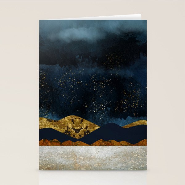 Rain Stationery Card Gallery Image 1