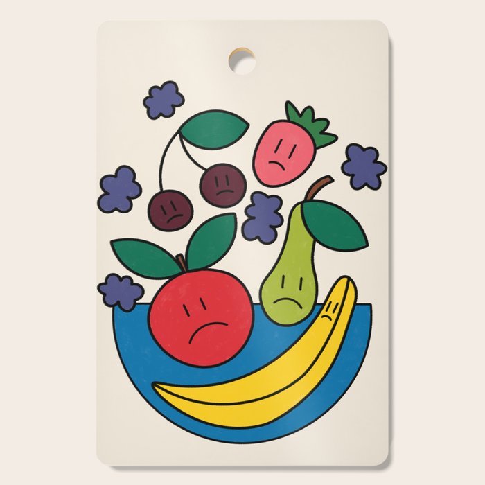 The True Reality / Fruits Cutting Board Gallery Image 1