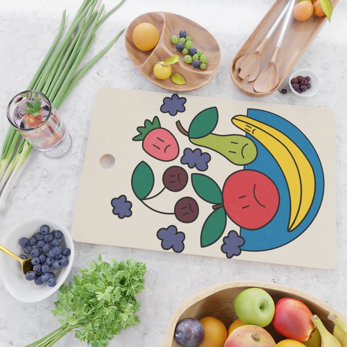 The True Reality / Fruits Cutting Board Gallery Image 2