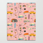 Vintage kitsch Pink Notebook Gallery Image 4