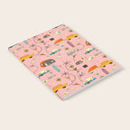 Vintage kitsch Pink Notebook Gallery Image 2