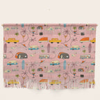 Vintage kitsch Pink Wall Hanging Gallery Image 1