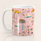 Vintage kitsch Pink Coffee Mug Gallery Image 3