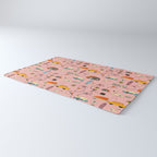 Vintage kitsch Pink Rug Gallery Image 3
