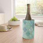 Moroccan Teal Green Wine Chiller Gallery Image 4
