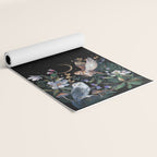 Owls Mushroom Magnolia Yoga Mat Gallery Image 2