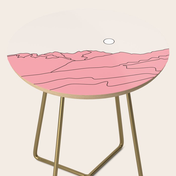 Abstract Landscape 28F Side Table Gallery Image 2