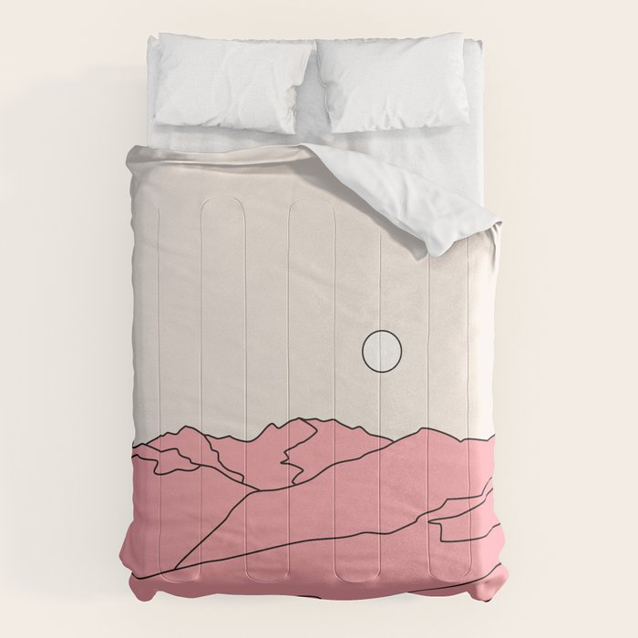 Abstract Landscape 28F Comforter Gallery Image 1