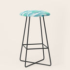 Surfosaurus - Aqua  Stool Gallery Image 1