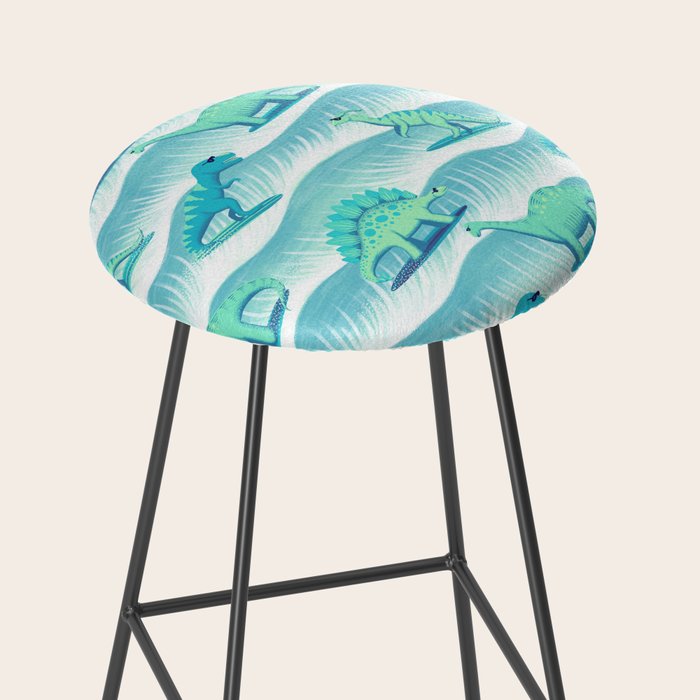 Surfosaurus - Aqua  Stool Gallery Image 2