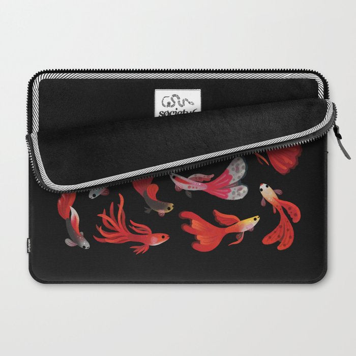 Red guppy Laptop Sleeve Gallery Image 2