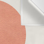 Orange Sun Mid-Century Full Wall Tapestry Gallery Image 3