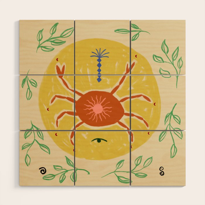 CANCER Wood Wall Art Gallery Image 1