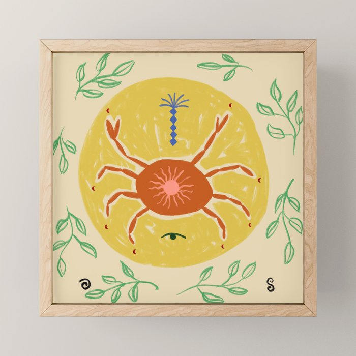 CANCER Mini Art Print Gallery Image 1