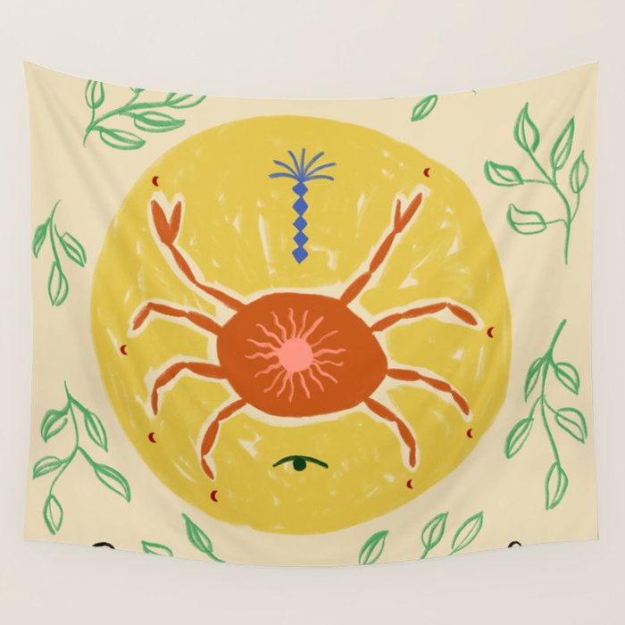 CANCER Wall Tapestry Gallery Image 4