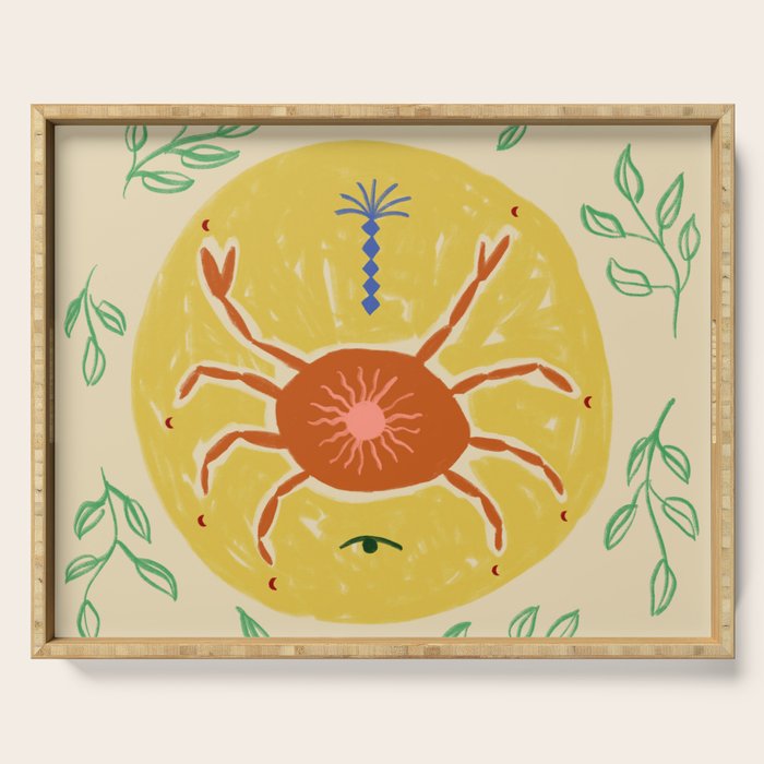 CANCER Serving Tray Gallery Image 1