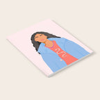 Girl With Snake T-Shirt Notebook Gallery Image 2