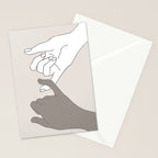 Pinky Promise 4 Stationery Card Gallery Image 2