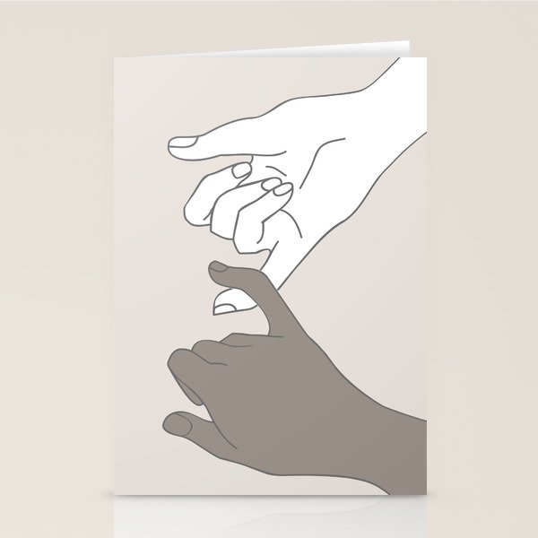 Pinky Promise 4 Stationery Card Gallery Image 2