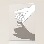 Pinky Promise 4 Stationery Card Gallery Image 2