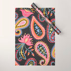 Eclectic  Paisley Delight Wrapping Paper Gallery Image 1