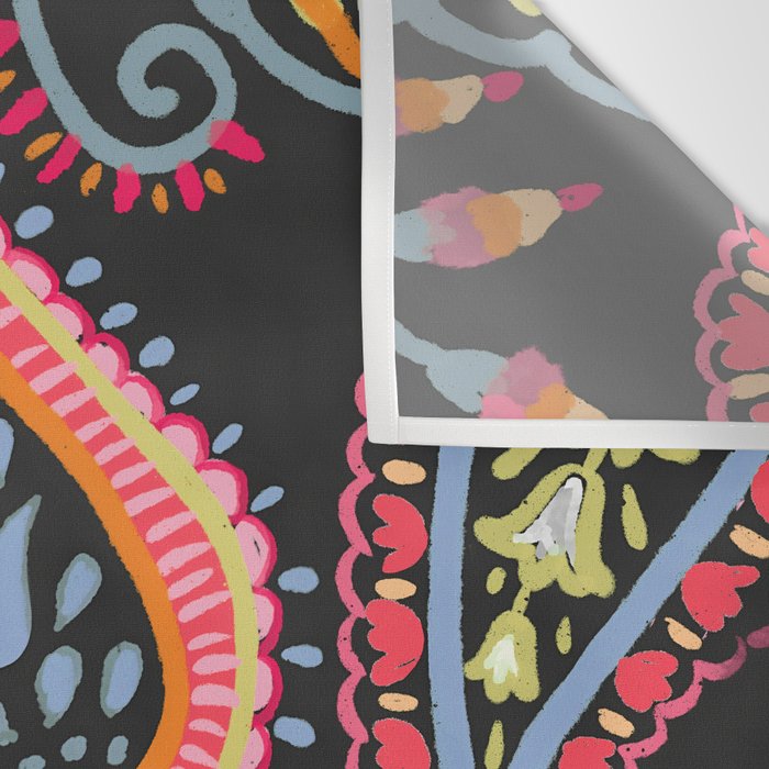 Eclectic  Paisley Delight Wall Tapestry Gallery Image 3