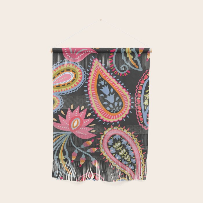 Eclectic  Paisley Delight Wall Hanging Gallery Image 1