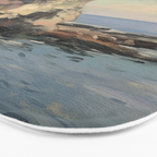 Cliff Impressionist Painting Bath Mat Gallery Image 3