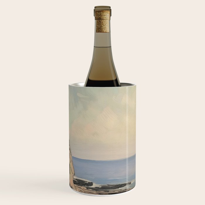 Cliff Impressionist Painting Wine Chiller Gallery Image 3