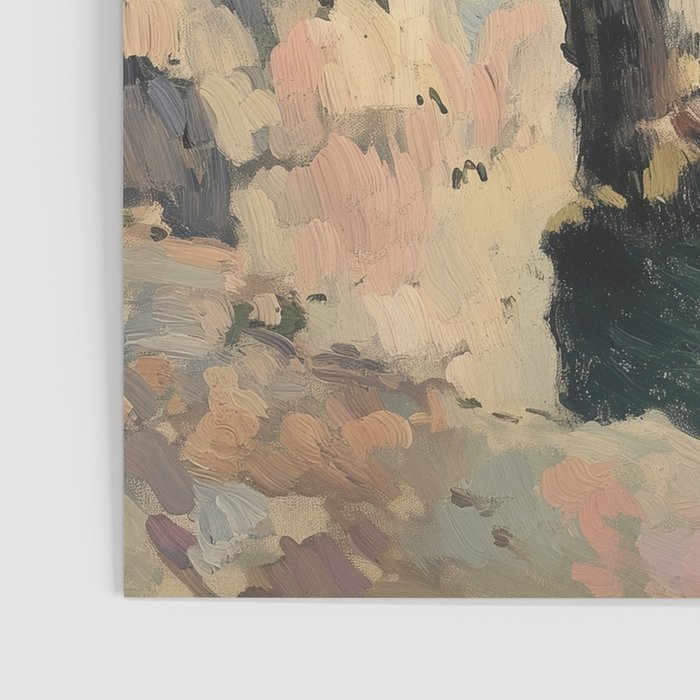 Cliff Impressionist Painting Poster Gallery Image 3