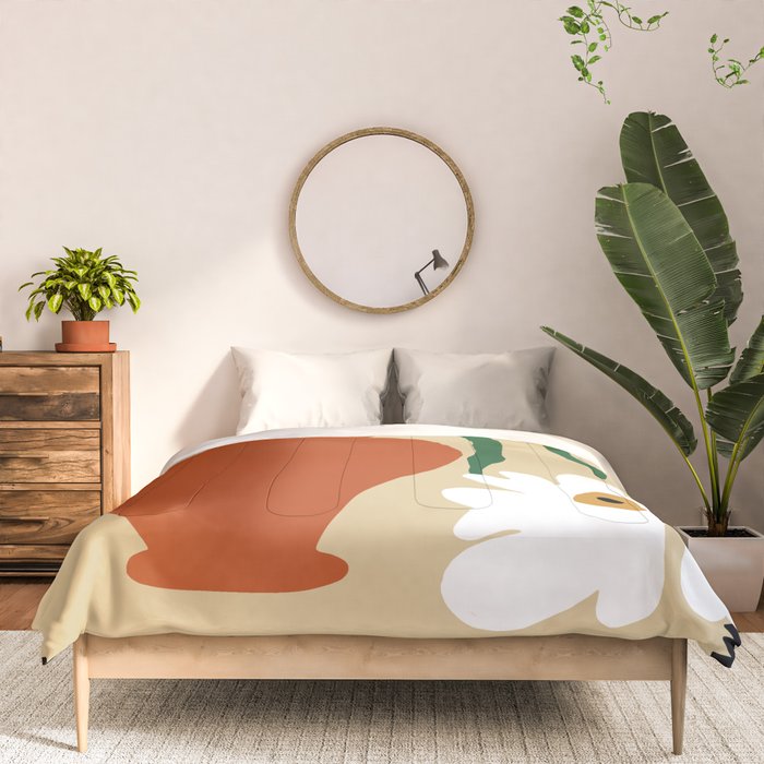 Happy flower fall pottery  Comforter Gallery Image 3