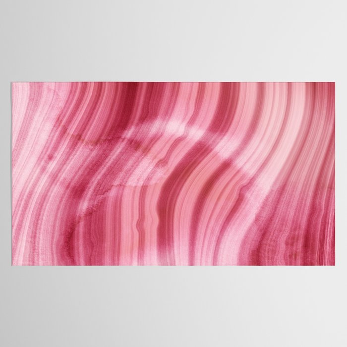 Summer Pink  Mermaid  Marble Tablecloth Gallery Image 2
