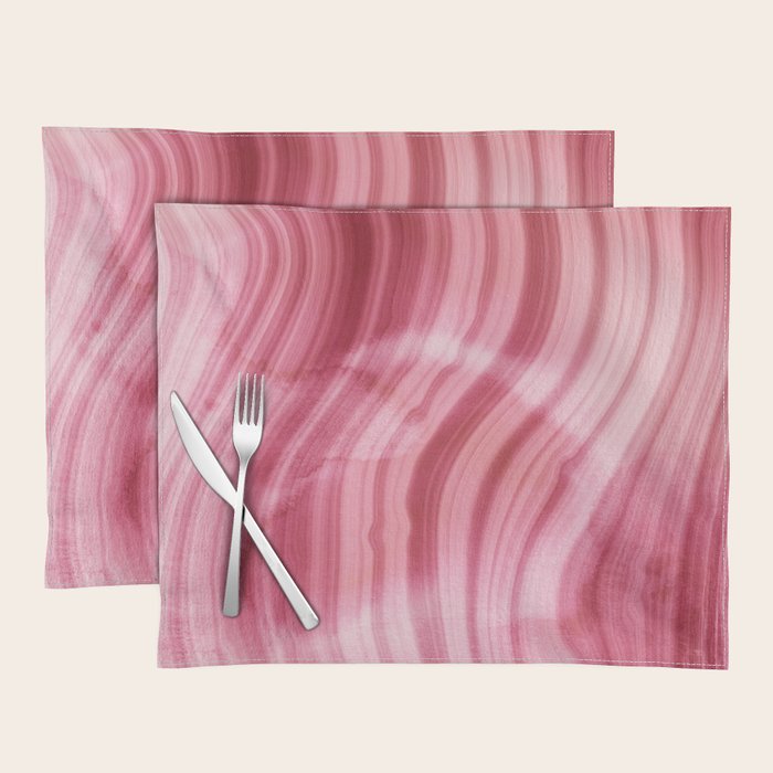 Summer Pink  Mermaid  Marble Placemat Gallery Image 1