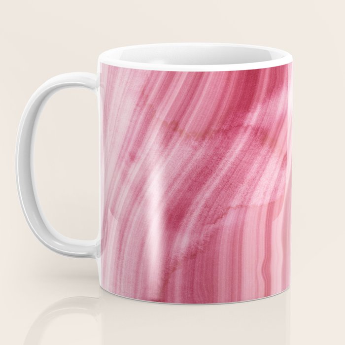 Summer Pink  Mermaid  Marble Coffee Mug Gallery Image 3