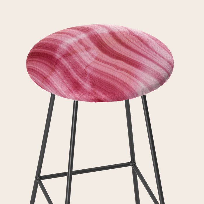 Summer Pink  Mermaid  Marble Stool Gallery Image 2