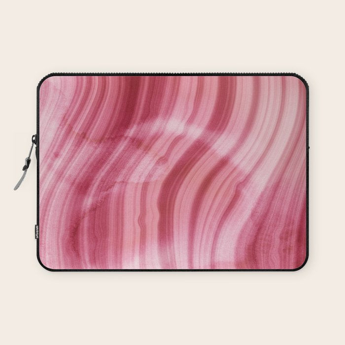 Summer Pink  Mermaid  Marble Laptop Sleeve Gallery Image 1