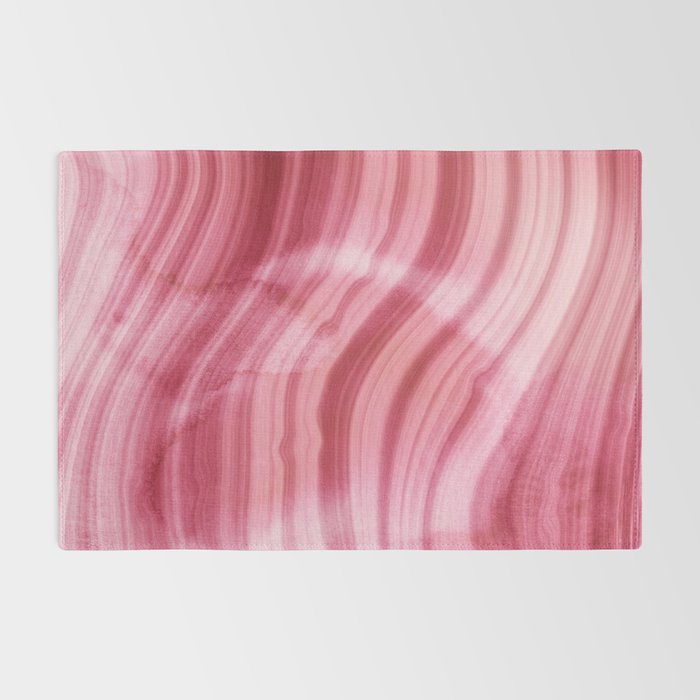 Summer Pink  Mermaid  Marble Rug Gallery Image 2