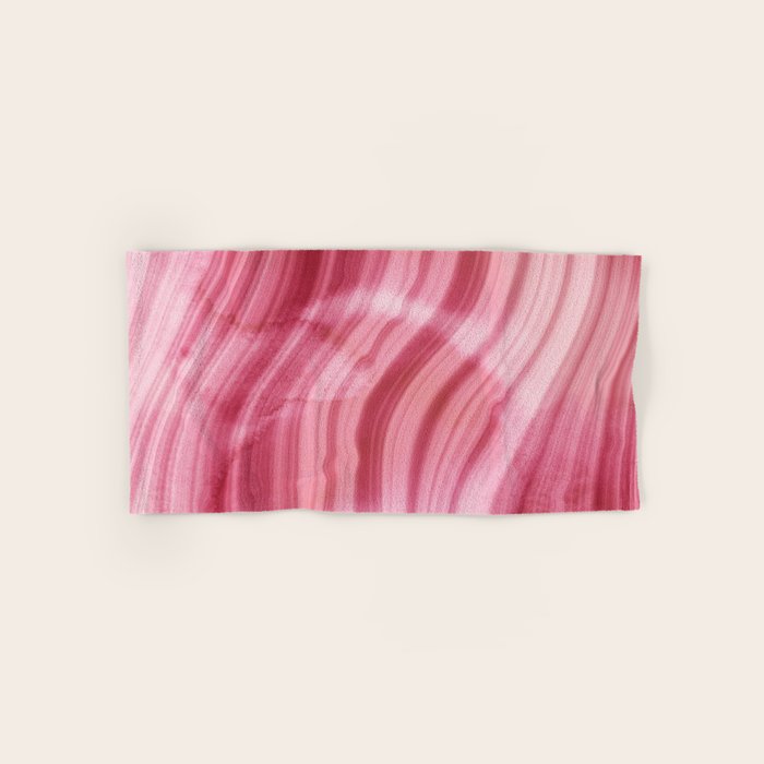 Summer Pink  Mermaid  Marble Towels Gallery Image 1
