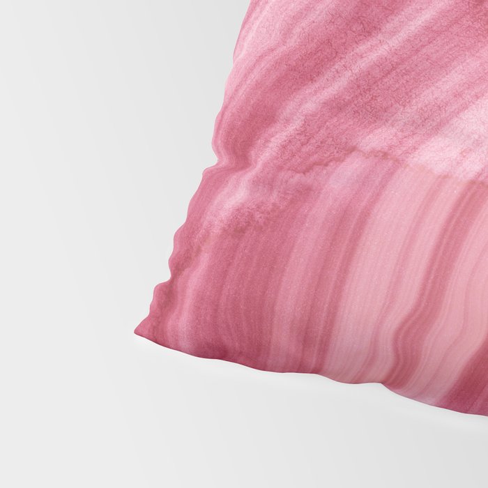 Summer Pink  Mermaid  Marble Pillow Sham Gallery Image 4