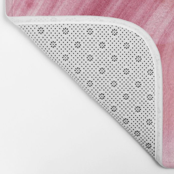 Summer Pink  Mermaid  Marble Bath Mat Gallery Image 2